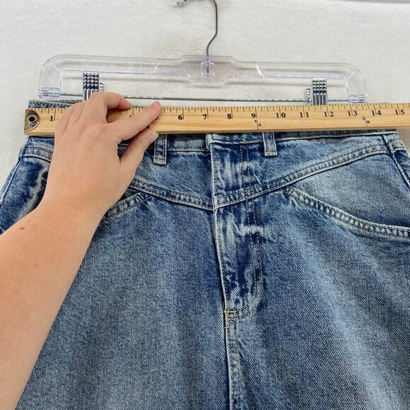 Free People Come As You Are Denim Maxi Skirt Size 2 NWT - Picture 5 of 8